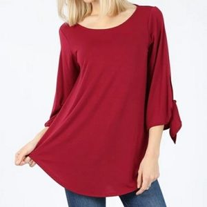 Zenana NWOT size 3x cabernet